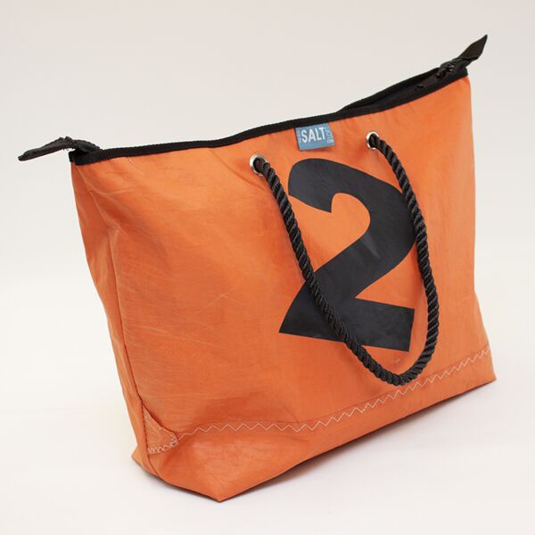 Tan Sailcloth Large 'City' Shopper Thumbnail
